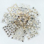 30PCS SET Butterfly Star Heart Design Nail Art Stickers Self Adhesive Nail Art Decals For Diy Nail Art Decoration Nail Art Suppl
