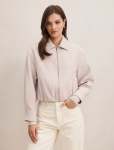 Alexia Top Collar Jacket - 18 Almond Milk