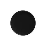 Maxwell & Williams Caviar 21CM High Rim Plate Black