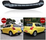 Suzuki Swift 1 2 Boot Roof Spoiler Gloss Black 08-17