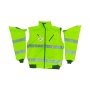 Pioneer Safety Bunny Jacket Detachable Sleeves Lime Medium