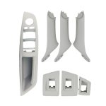 Car Standard Version Inside Doors Handle Pull Trim Cover 5141 7225 873 For Bmw F10 F18 Left Driving Grey