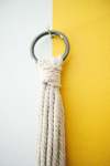 Macrame Chunky Mac - Metal Ring