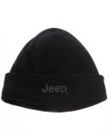 Jeep Polar Fleece Beanie - Black