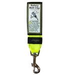 Rogz Safety Belt Clip - Dayglo Yellow