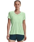 Women's Ua Tech Twist V-neck - Aqua Foam LG