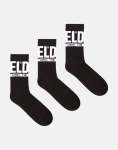 Diesel Skm-ray 3 Pack Socks E4101 - One Size Fits All Black