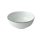 Jenna Clifford - Premium Porcelain 16CM Cereal Bowl With Black Band Set Of 4