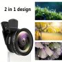 Smartphone Camera Lens 2-IN-1 Super Wide Angle And Macro HD Lens Ideal For Outdoor Travel Photography And Events