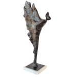 Movement Abstract Ornament On Marble Base