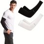 2PAIRS Cooling Arm Sleeves For Uv Protection - Perfect For Cycling Running And Driving