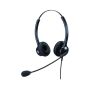 TALK2 Eco Range Binaural Headset With Flexible Adjustable MIC
