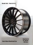 19" Mercedes-benz Alloy Rims Staggered Fitment 8J Front 9J Rear 5 112 Pcd