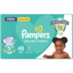 Pampers Size 5+ 12-17KG Disposable Nappies 48 Pack