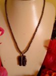 Hematite Elephant Necklace SQ129