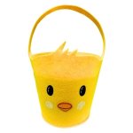 Yellow Easter Bunny Basket