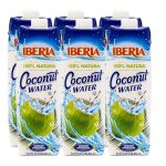 Iberia Coconut Water 33.8 Fl Oz 1 Liter 100% Natural Coconut Water With No Additional Ingredients Pack Of 6