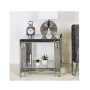 Kc Furn-sydney Side Table Silver