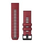 Garmin Quick Fit 26MM - Marsala graphite Silicone Band