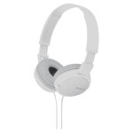 Sony Compact Folding On-ear Aux Headphones MDR-ZX110WCE