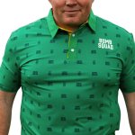 Bomb Squad Green Mamba Golf Shirt By Golf