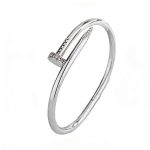 Love Nail Bracelet For Women And Girls Silver