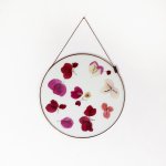 Velt Botanical Frame - Bougainvillea - 30CM X 30CM Round