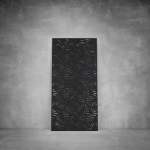 Laser Cut Screen - Design 103 - 2000 X 1000 X 20 Matt Black Indoor