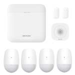 Hikvision Ax Pro 64 Zone Indoor Alarm Starter Kit Four Passives