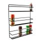 Spice Rack Black 3 Tier