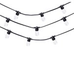 Jackie Aluminium Outdoor String Light Clear