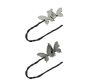 2 Piece Rhinestone Hair Bun Maker Butterfly Deft Easy Bun Twister