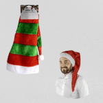 Festive Extra-long Santa Hat For Christmas Fun