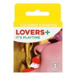 Lovers + Condoms 3'S - Yellow / Grape