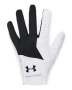 Men's Ua Medal Golf Glove - Black / Lmd