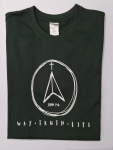 Mens Way Truth Life Bottle Green T-Shirt - 3XL