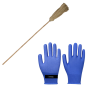 Grasbesem/grass Broom/ Yard Sweeping Broomlefielo &labour Protection Gloves