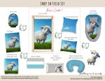 Cot Duvet Bedding Sheep In Field Set