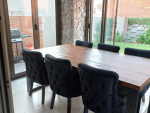 Back Button Dining Suite