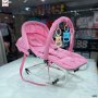 Cotton Polyester Blend Rocker And Bouncer Baby Bouncer Pink