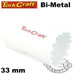 33MM BIM42 Bi Metal Hole Saw