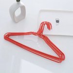Pvc Coated Metal Clothes Hangers 10 Pack