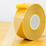 Super Strong Double-sided Tape With Fiberglass Mesh - Waterproof Transparent Adhesive For Walls & Glass - Perfect For Halloween