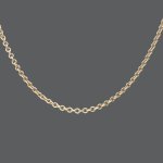 Gold Anchor Charm Carrier Necklace Or Bracelet