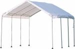 Shelterlogic 10' X 20' Maxap Canopy Series Compact Outdoor Easy To Assemble Steel Metal Frame Canopy With 50+ Upf Sun Protection