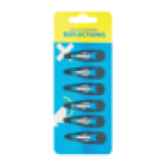 Green Hair Sleep Pins 6 Pack