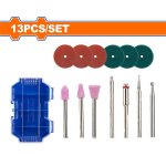 Glass And Stone Working Set 1 8" Shank WRR2013