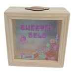 Sweetie Geld Money Box Square 18X18CM