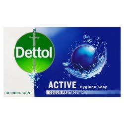 Dettol Active Hygiene Bath Soap Bar 175G