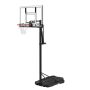 52-INCH Polycarbonate Portable Adjustable Basketball Hoop With Slam-it Rim